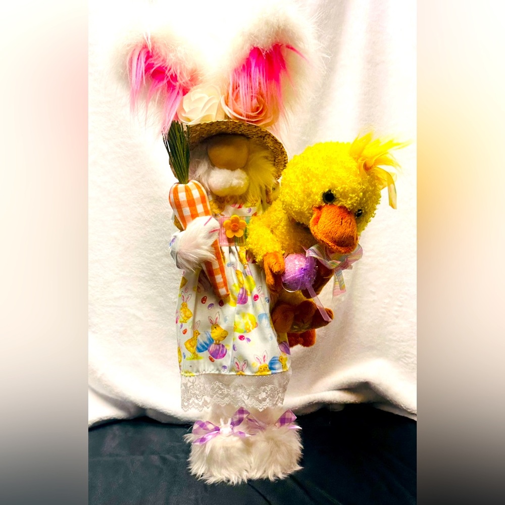 Very‎ pretty…HandMade Easter Rabbit Decoration 22inches
